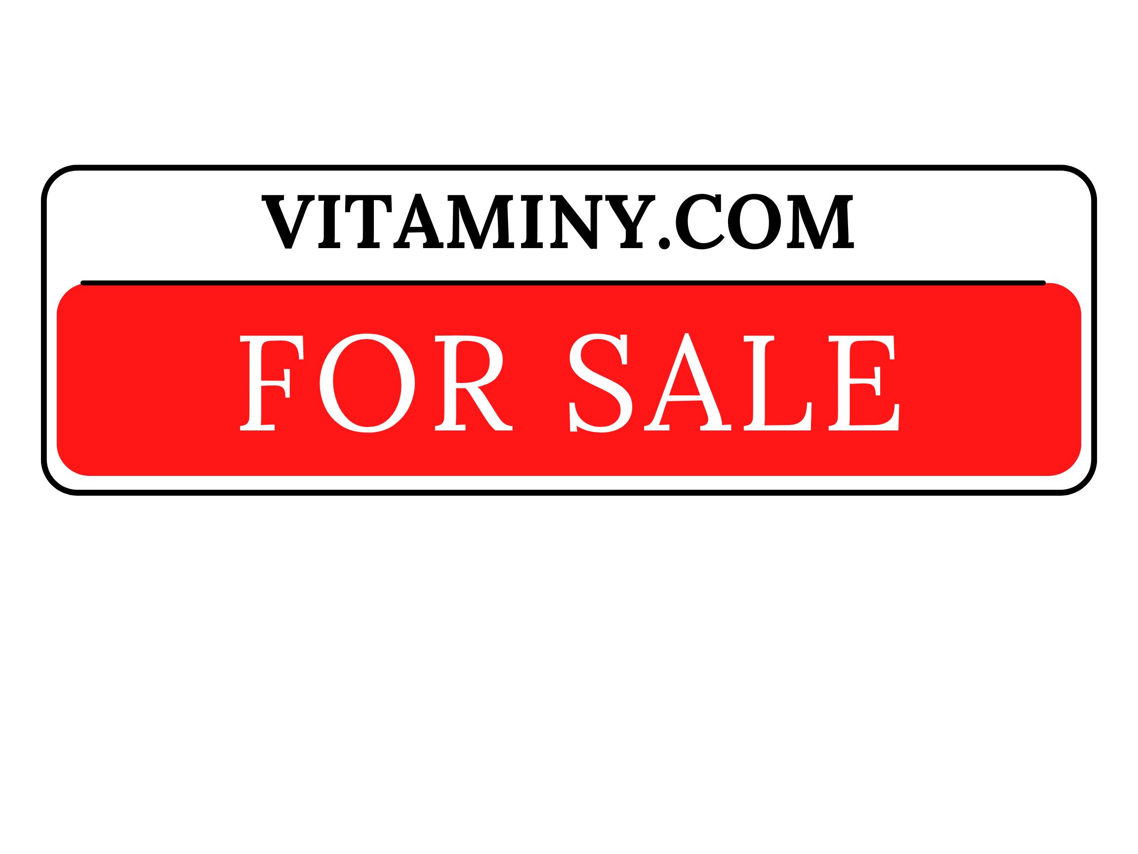 Vitaminy.com is for SALE 1